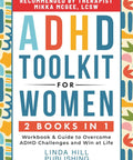 Cover of Two In One ADHD Workbook And Guide For Women Overcome Daily Challenges Build Focus Boost Confidence And Win At Life