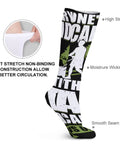 5 Pack Athletic Running Socks With Targeted Muscle Support And Vibration Dampening, showing high stretch and moisture wicking.