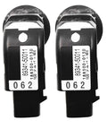 PDC Parking Ultrasonic Sensor Replacement Kit for Lexus GS300 GS350 GS430 GS450H IS250 IS350 2006 2007 Direct Fit Includes 2 Sensors Plug And Play Interchange 89341 50011 8934150011, two black sensors