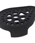 Heavy Duty Sump Pump Stand That Stops Sediment Buildup And Clogs, black corrosion-resistant platform with openwork design