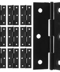 Folding Cabinet Hinges For Quick No Fuss Easy Opening And Closing Stainless Steel Door Hinges With Screws Flat Swing Design