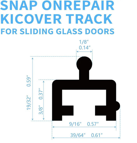 Rock Solid Aluminum Alloy Sliding Screen Door Track With Smooth Gliding Bottom Guide Rail Built Like A Tank Replacement Hardware For Patio Doors No Sweat Setup