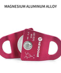 Ultra Portable Micro Single Pulley For Rigging And Climbing Rescue, Maximum Load Twenty Kilonewtons Four Thousand Five Hundred Pounds