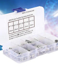Stainless Steel Coiled Wire Threaded Inserts Kit M7x1 For Repair Of Damaged Threads In Bolt Holes 100Pcs Helicoil Type Screws Sleeve
