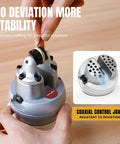 Hands adjusting a ring in the Heavy Duty 3 Inch Engravers Ball Vise With Full Set Attachments for precise control.
