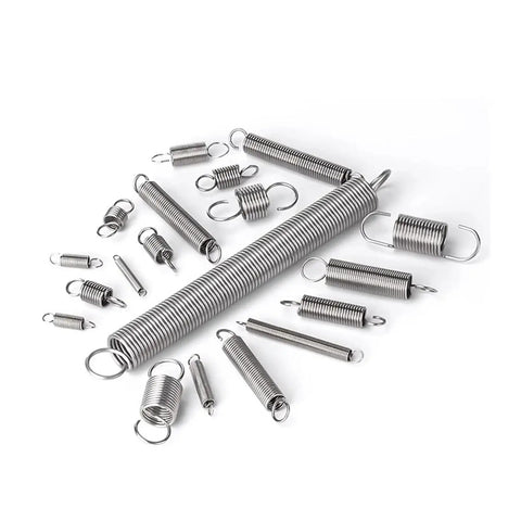 Top Pick 10 Pcs Solid Stainless Steel Tension Springs For Tough DIY Projects With Strong Extension Pull Performance And Rust Proof Durability. Perfect Heavy Duty Wire Extensions.