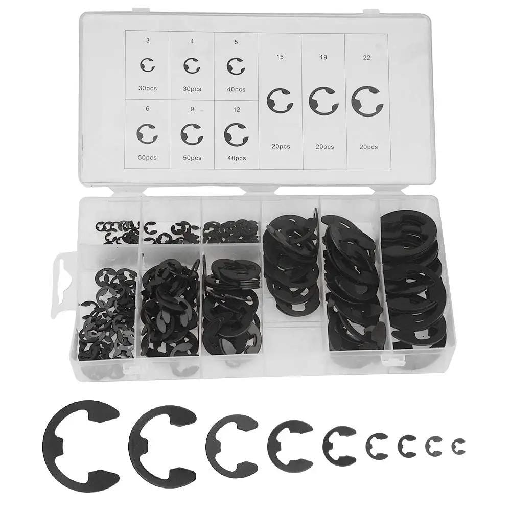 Pro Grade Retaining Ring Kit 300pcs 3-22mm Fast Fixes