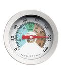 20 Inch Stainless Steel Soil Thermometer With Waterproof Stem For Compost Garden And Lawn Care, Fast Accurate Readings