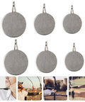 Six Pack Beefy Heavy Duty Metal Reset Target Set For Air Rifles Pellet Guns BB Guns Slingshots And Practice Durable Steel Targets With 2cm 3cm And 4cm Bullseye Holes Portable And Reusable shown with archers in action