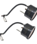 Two Pack Compressor Thermal Overload Protector For Fridge One Third HP Replacement Part with 26mm Diameter and 16mm Height