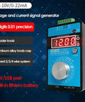 Top-Tier Signal Generator With 0-10V Output And 0-22mA Current Support For Precision Testing, featuring encoder knob and battery power.