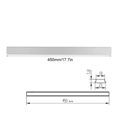 Miter Track Slider Kit for Woodworking Fixtures Non Porous Slide Slab 450mm T Slot Jig Aluminum Alloy Carpenter Tool