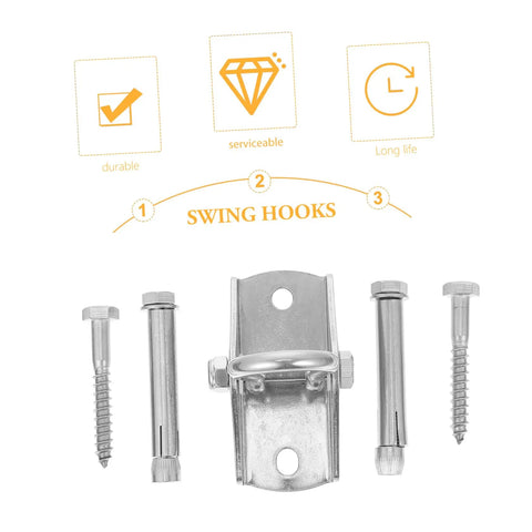 Heavy Duty Swivel Ceiling Hook For Hanging Chairs And Hammocks With Tough Steel Swing Mount And Drop Ceiling Anchor Real Deal Space Saver For Your Home Gym Or Patio