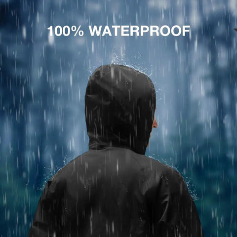 Heavy Duty Waterproof Rain Suit For All Weather Lightweight Breathable Rainwear With Sealed Seams Keeps You Dry In Light Or Heavy Rain Beats