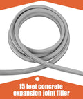 Flexible EPDM Concrete Expansion Joint Filler For Driveways And Cracks Weather Resistant Rubber Strip Repair Replacement Joint 1 Inch Wide 15 Feet Long Cut To Fit For Easy DIY Fix