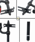 4Pcs AR88240 AR90024 AR90023 Fuel Injectors Set for John Deere Loader Models 555 655 755 344E Replacement Parts