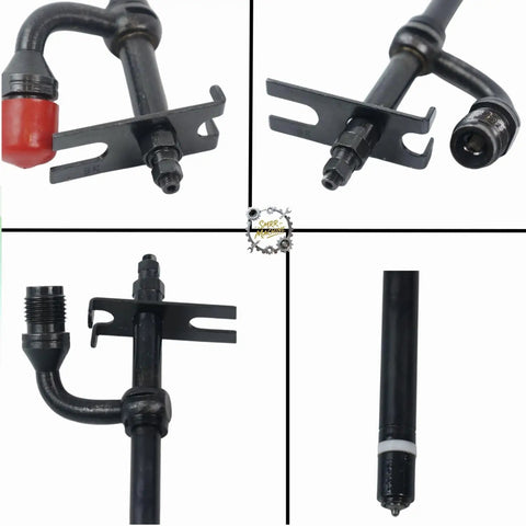 4Pcs AR88240 AR90024 AR90023 Fuel Injectors Set for John Deere Loader Models 555 655 755 344E Replacement Parts