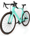 Toray T800 Carbon Frame Road Bike Model H With Tiagra 20 Speed Drivetrain, Ultra Lightweight 18.7 Lb Build, Size 52, Celeste Finish