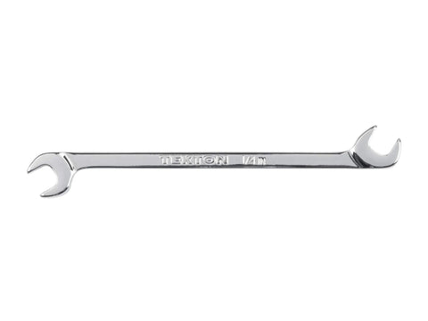 Quarter Inch Angle Head Open End Wrench With 30 60 Degree Angled Head Built For Unmatched Access In Confined Or Tight Spots Slim Beam