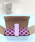 Open box of Ceramic Cup TIG Nozzle Kit 10 Pack For 17 18 26 Series Torches D12.5 By 47mm One Half Inch 10N46 Nozzle Gas Lens