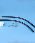 Aftermarket Gas Fuel Tank For 43cc 45cc 47cc 49cc 2 Stroke Mini Moto Dirt Bikes And Pocket Scooters fuel lines and clamps