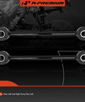 Set Of Two Rear Sway Bar Links For Jeep Grand Cherokee WJ 1999 2004 Stabilizer Links For Left And Right Sides shown on dark background