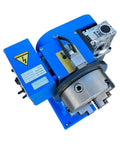 Rock Solid 110 Volt 8 Inch Welding Positioner featuring a 3 jaw self centering hollow chuck for precise welding setups.