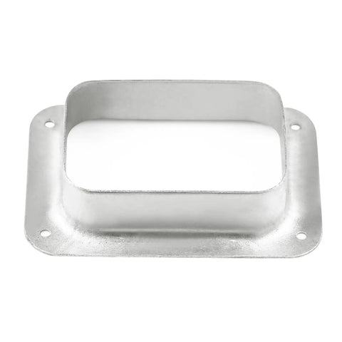 Aluminum Gutter Downspout Outlet For 2 By 3 Inch K Style Gutters, Heavy Duty Rain Gutter Connector With Four Pre Drilled Holes