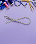 Foldable Drawstring Threaders Kit With Latch Hook 20 Pieces DIY Rope Threader Set for Hoodies Pants Swim Trunks and Elastic Cords