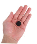 Automotive Headliner Repair Kit With Black Snap Rivets, 12-Set Ceiling Fabric Fixers For Cars displayed in a person's hand
