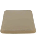 No Sweat Top Tier 2 Inch Square Furniture Sliders With Self Adhesive Backing beige glide for easy movement on hardwood floors.