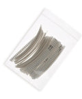 1500 Pcs 0805 Smd Resistor Kit With 60 Values From 0R To 10M Ohms, 1% Tolerance Thick Film Chip Resistors in clear bag