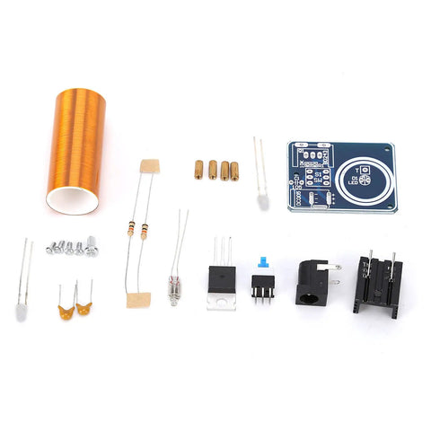 Electromagnetism Learning Tool With Coil Electricity Conversion Module For DIY Teaching, Wireless Power Transfer Kit components