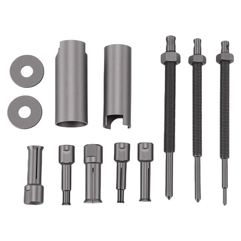 Heavy Duty Motorcycle Bearing Puller Internal Removal Tool Kit For Smooth Disassembly And Safe Protection Of Engine Shafts And During Service Jobs With Universal Fit Most Standard Wheelers Ideal For Pro Mechanic Or DIY Weekend Warrior Rides, steel parts set