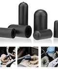 105Pcs Car Vacuum Cap Kit 6 Sizes PVC Vacuum Plugs End Caps for Hose Replacement Carburetor Manifold Automotive Use