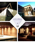 6 Pack PAR30 Short Neck LED Flood Light Bulb 10W 75 Watt Equivalent 850 Lumens Waterproof E26 Base 3000K Warm White Dimmable Flood Light Bulb For Security Outdoor Spotlight And Recessed Lighting illuminating various outdoor scenes