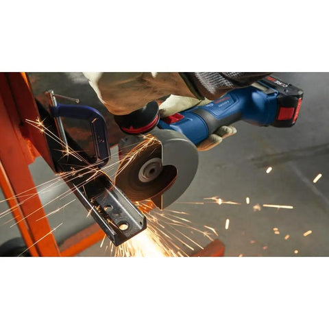 18V Brushless X-Lock 4-1/2 In Angle Grinder Bare Tool With Slide Switch, ergonomic and tool-free disc swap
