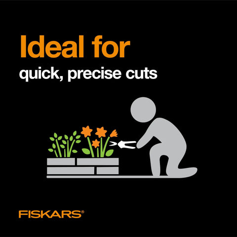 Handy Six Inch Non Stick Pruning Snips Featuring Razor Sharp Micro Tips And Sturdy Carry Pouch For Precision Garden Scissors Making Tough Plant Cuttings Feel Like A Piece Of Pie For Lawn Heroes