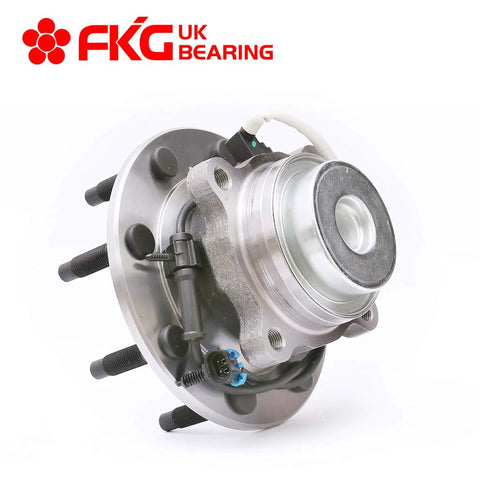 Set Of 2 Front Wheel Bearing Hub Assemblies With ABS For 2WD GMC Savana 3500 And Savana 2500, Chevy Express 3500 And 2500, And Silverado 2500 1999 2000 Direct Fit 8 Lug Ready To Roll
