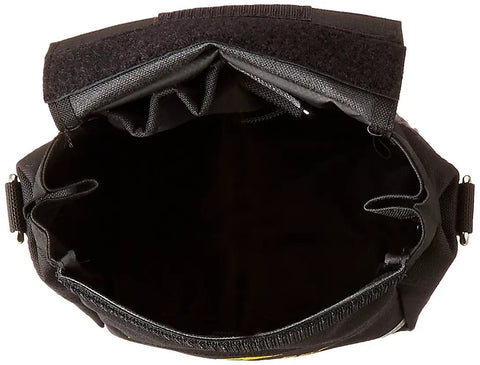 Top view of Rugged Python Safety Tool Pouch Built With Heavy Duty Canvas And Inner Lining To Prevent Punctures