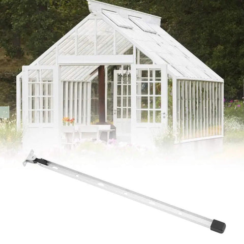 Aluminum Greenhouse Window Opener Stay Kit For Roof Vents No Fuss Easy Install Universal Fit For Most Standard Greenhouses Durable Weatherproof Vent Control For A Better Garden