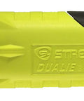 Side view of Dualie 275 Lumen Intrinsically Safe Rechargeable Flashlight With 120V 100V AC Charger Two LEDs And Three Lighting Modes