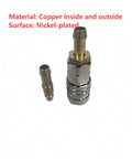 Nickel-plated copper fittings for Silica Gel 1.5m Radiator Coolant Drain Hose for Volvo, Mack, and Renault trucks.