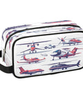 Go To Travel Toiletry Bag For Women And Men Foldable Dopp Kit With Aircraft Pattern Water Resistant Cosmetic Organizer