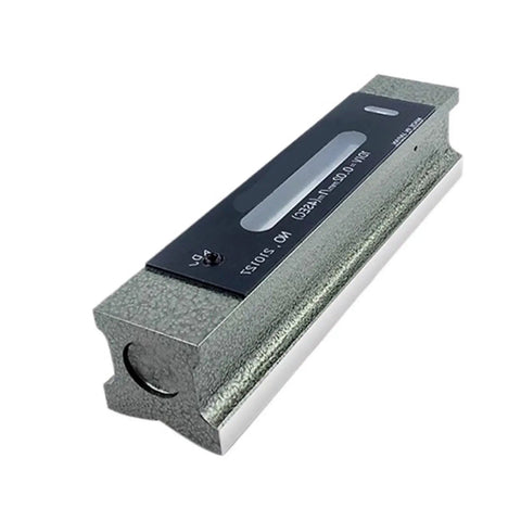 Dead On Alignment Precision Spirit Level Built Tough For Demanding Shop Jobs clear bubble vials and durable aluminum frame side view.