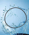Watch Back Gasket Set 500Pcs Waterproof O Ring Seals Kit For DIY Watch Repair Replacement Back Covers water splash effect