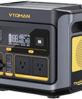 FlashSpeed 600 Portable Power Station 499Wh LiFePO4 Battery, 600W AC Output, 1200W Peak with dual outlets and display panel