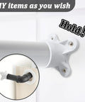 Mounting of 25 Pack One Half Inch PVC Flange Table Leg Caps Fittings Screw Tab Caps For Furniture Support Feet DIY