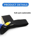 Two Pack ESD Anti Static Grounding Straps for Wrist and Heel with Comfortable Conductive Rubber Band