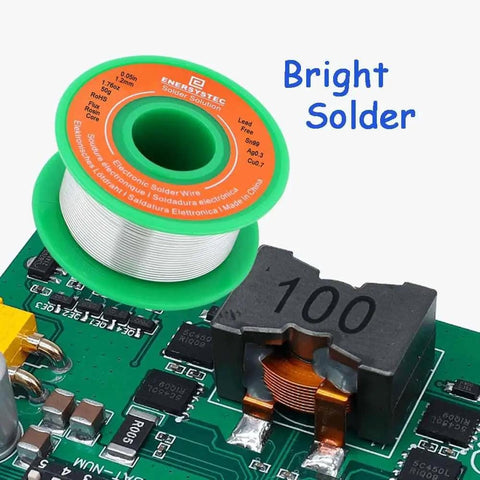 Lead Free Electronics Soldering Wire 1.2mm 50g Rosin Flux Core Sn99 Ag0.3 Cu0.7 No Clean Solder on circuit board